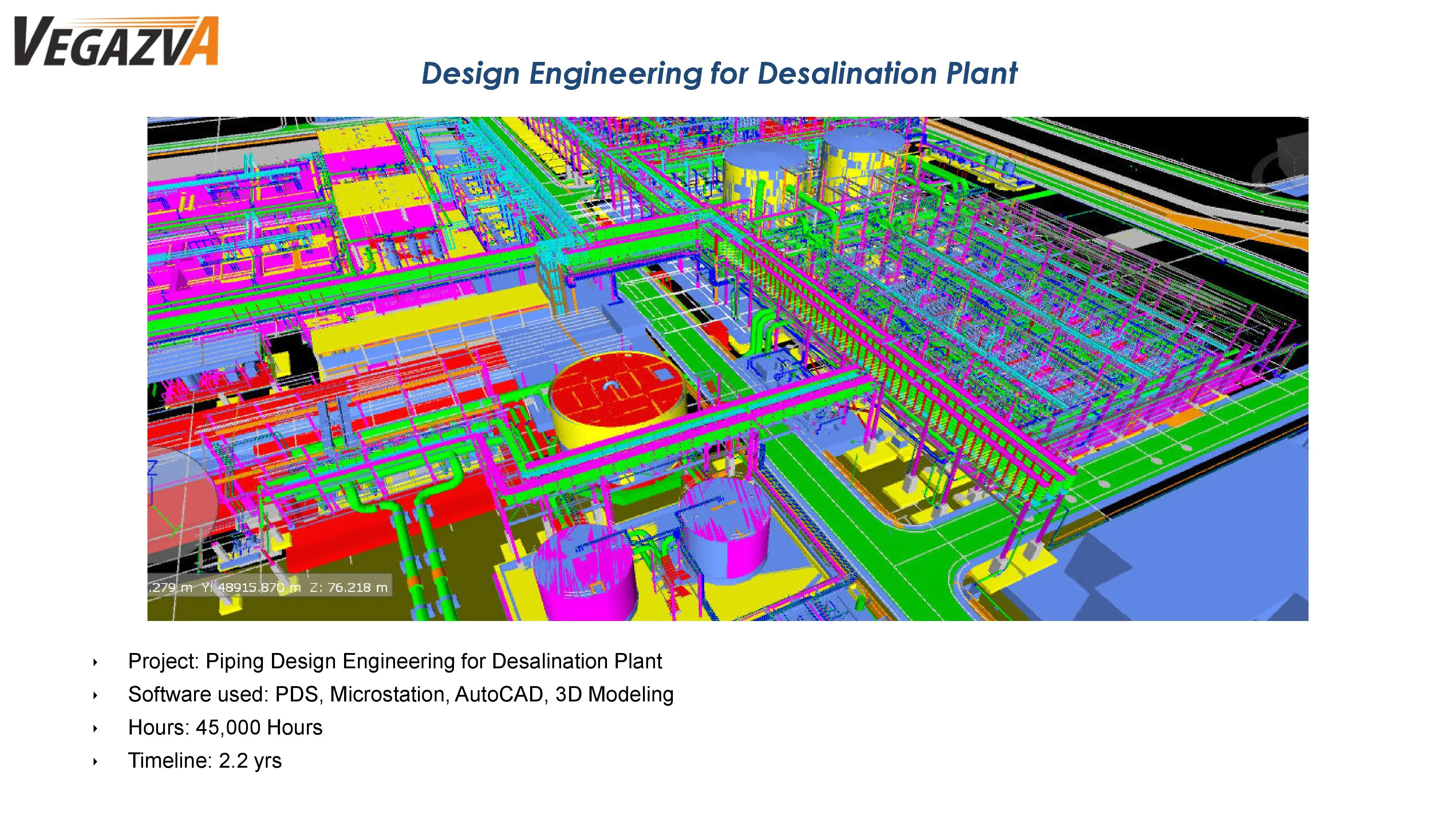 Design Engineering for Desalination Plant